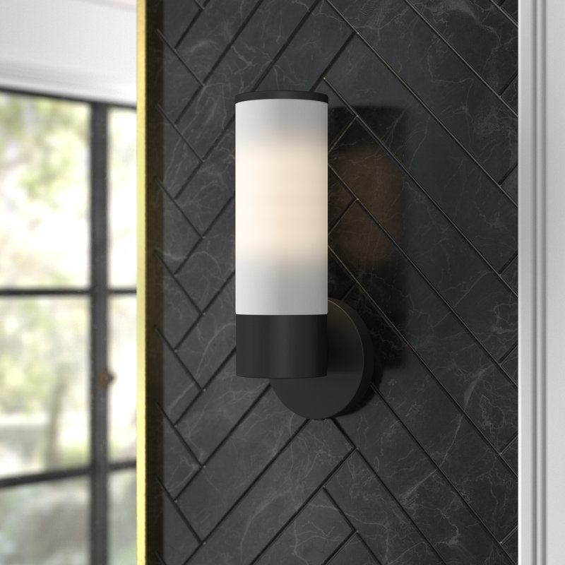 Coleridge Dimmable Bath Sconce, Black