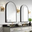 Metal Arch Mirror-38354065