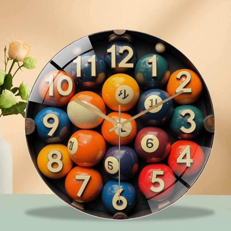 Horloge murale 12 po