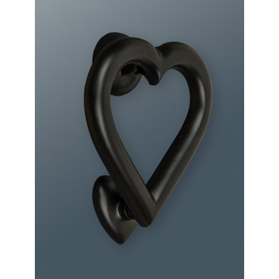 Black Heart Door Knocker