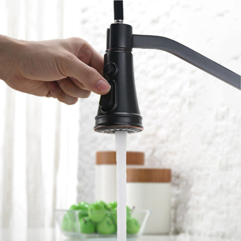 Pull Down Single Handle Kitchen Faucet