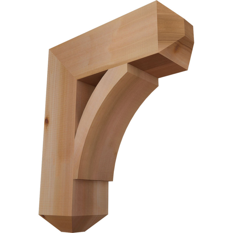 Support pour artisan Thorton, Cèdre rouge de l'Ouest (lisse), H 24 po x l 6 po x P 20 po