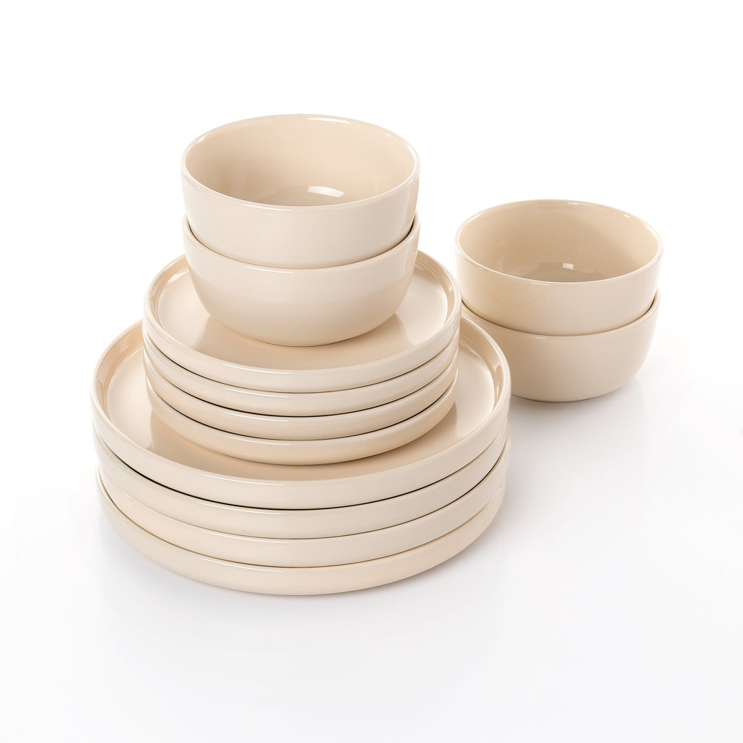 Stoneware Dinnerware - Service for 4