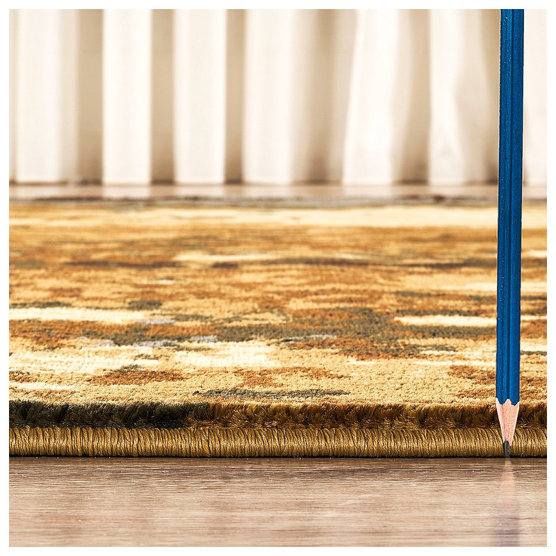 Tapis multicolore, Rectangle 5 pi 3 po x 7 pi 3 po