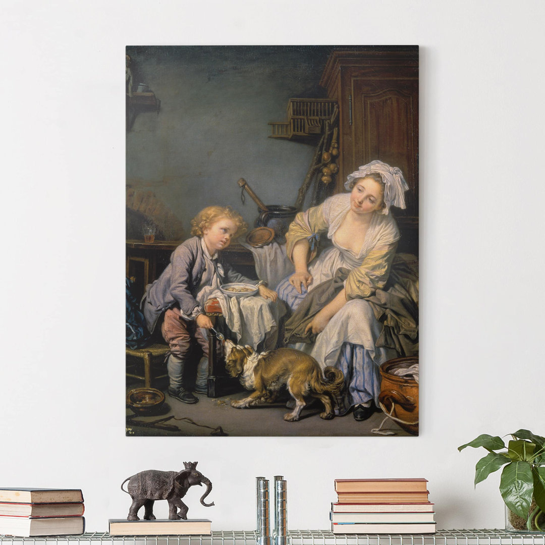 Leinwandbild Jean Baptiste Greuze – The Pampered Child von Jean Baptiste Greuze