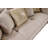 Luxury Upholstered Sofa with Hidden Storage