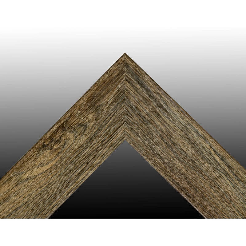 Deweyville Engineered Wood Mirror, Brown, 53.5" x 32"