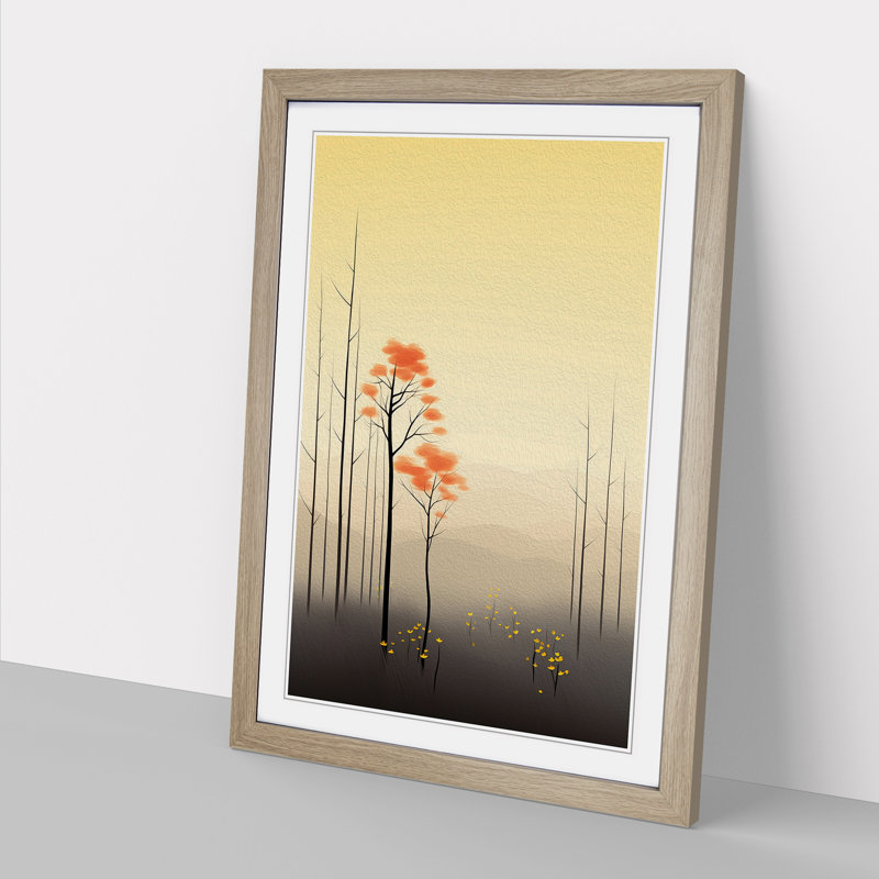 Spring Forest No.2 - Framed Print, Oak Framed, 34cm H x 25cm W
