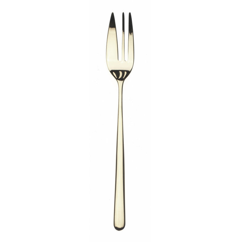 Linea Salad / Dessert Fork, Champagne