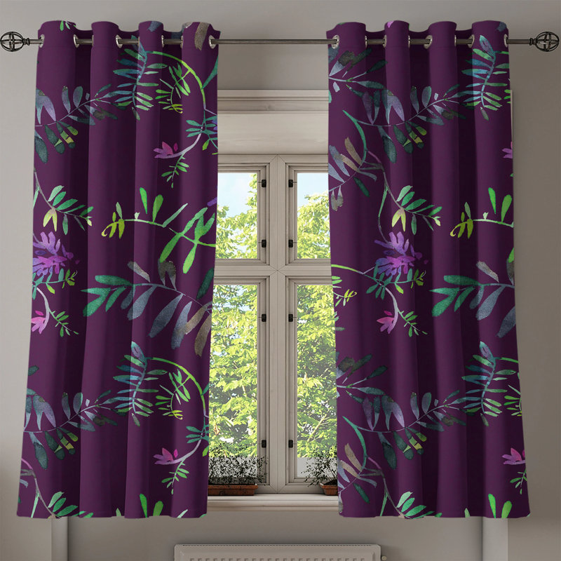 Dymoke Semi Sheer Curtain Pair