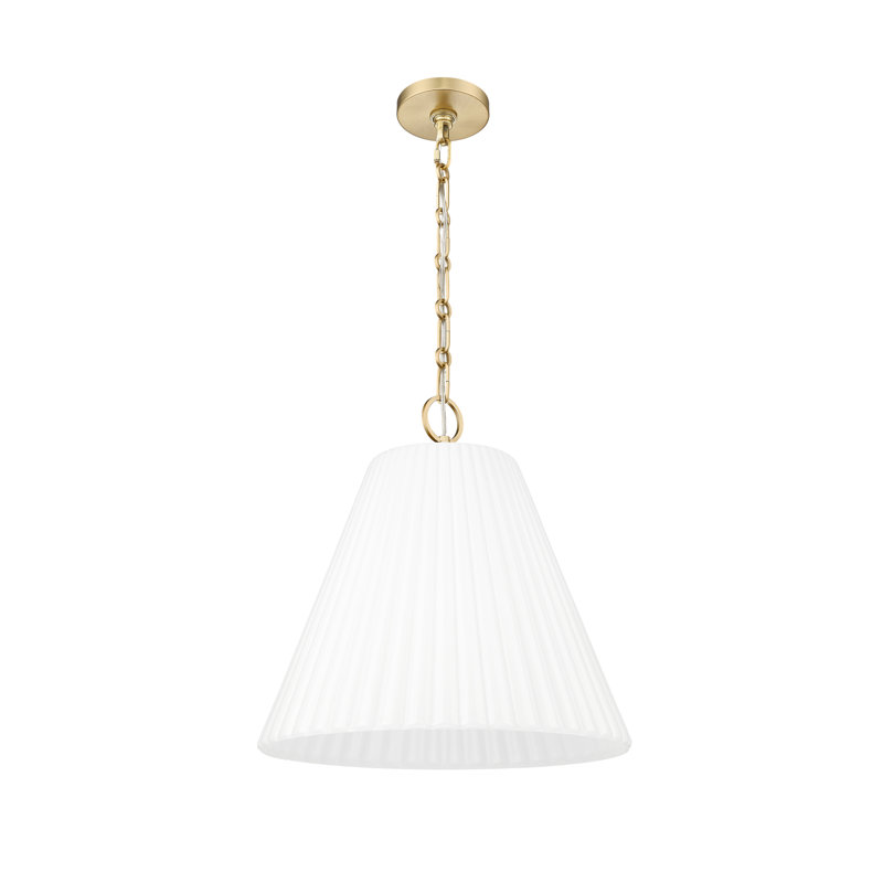 Luminaire suspendu moderne 3 lumières Nady, Or