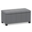 Repose-pieds rectangulaire avec rangement relevable Dover-1897544024