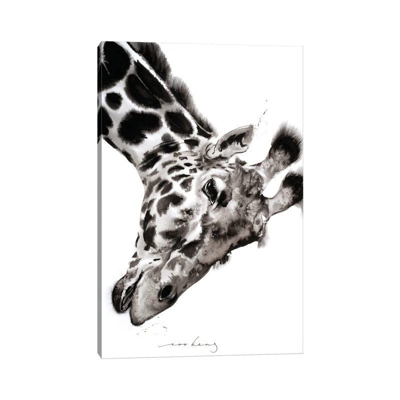 Giraffe by Soo Beng Lim - Wrapped Canvas Gallery-Wrapped Canvas Giclée