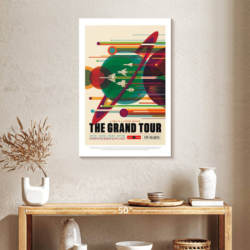 Oberle Retro Grand Tour, 36" H x 24" W