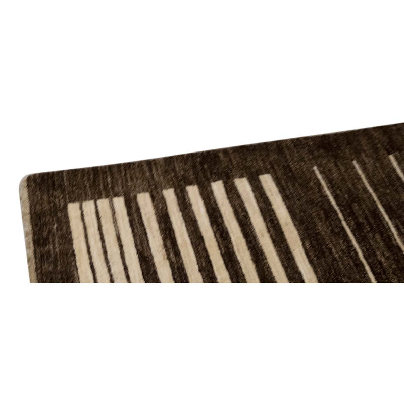 Handmade Wool Striped Area Rug