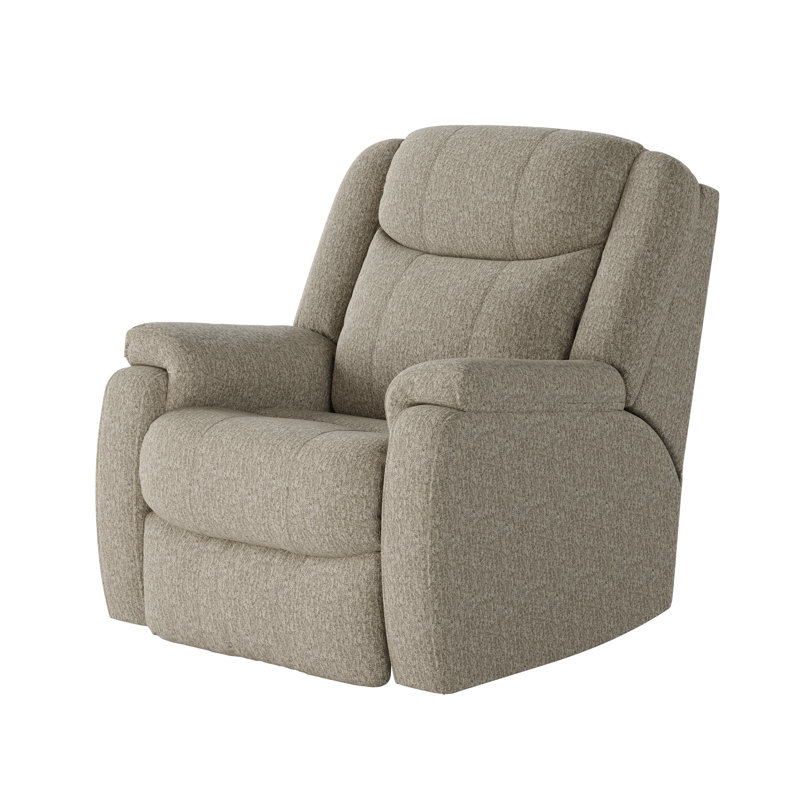 Hercules Dual Power Wall Recliner, Beige Jacquard