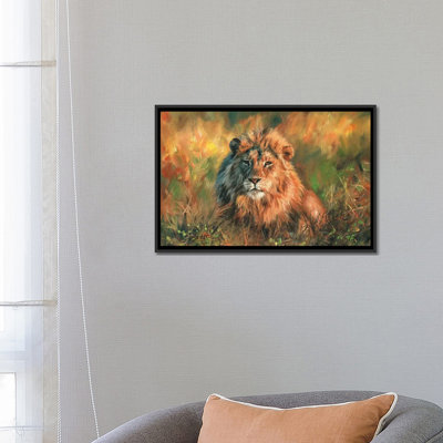 " Lion At Sunset " by David Stribbling
