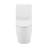 St. Tropez Comfort Height One-Piece Elongated Toilet, Vortex Dual-Flush 1.1/1.6 GPF, White Hardware-789141937-769207419-789141933