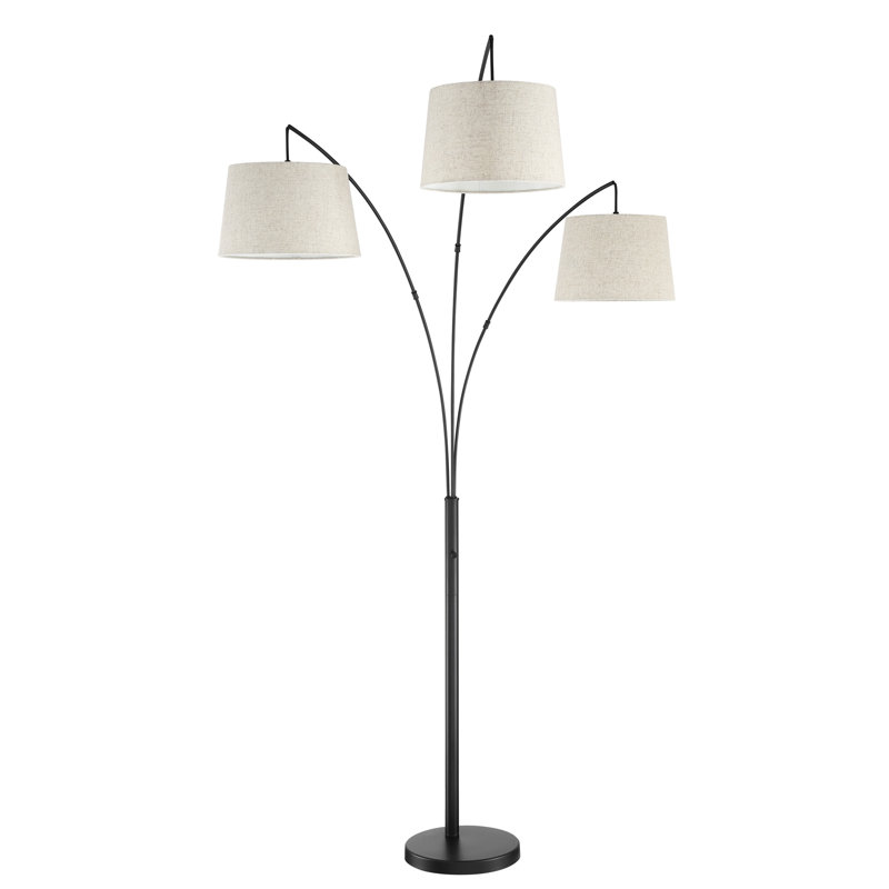 Lampe sur pied arquée 78,5 po Vili