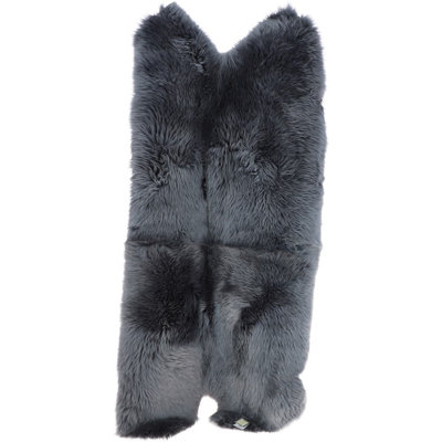 Quad Australian Sheepskin Rug Grey