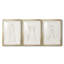 Croquis d'échecs II - Étude de croquis antique, sous passe-partout et encadré sous verre acrylique, ensemble de 3, décoration murale pour entrée et couloir-597038173-597038163