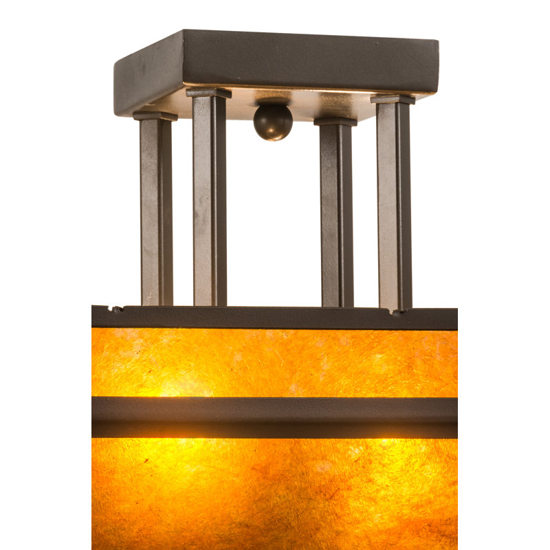 Mission Prime 2 - Light Outdoor Semi Flush Mount
