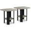 Table de bout à 4 pieds avec rangement Sarwar-24079759