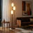 Willows Accent Floor Lamp,  Opal Glass, Foot Dimmer-114251947