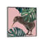 Kiwi oiseau avec monstera art-49839990-49839983
