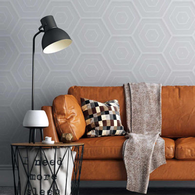 Rouleau de papier peint adhésif H 8,5 pi x l 24 po Hive