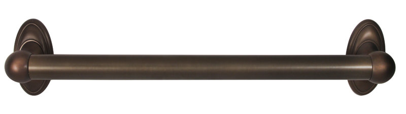 Barre d'appui classique 18 po Classic, Bronze chocolat, 24"