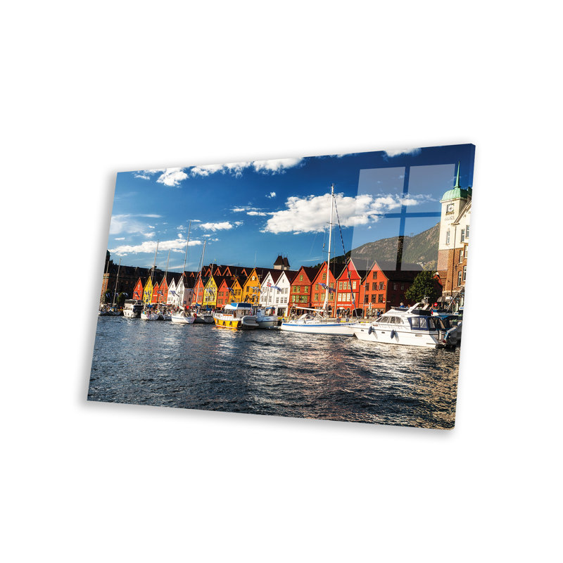 Bergen, Norvège par Mikolaj Gospodarek - Peinture
