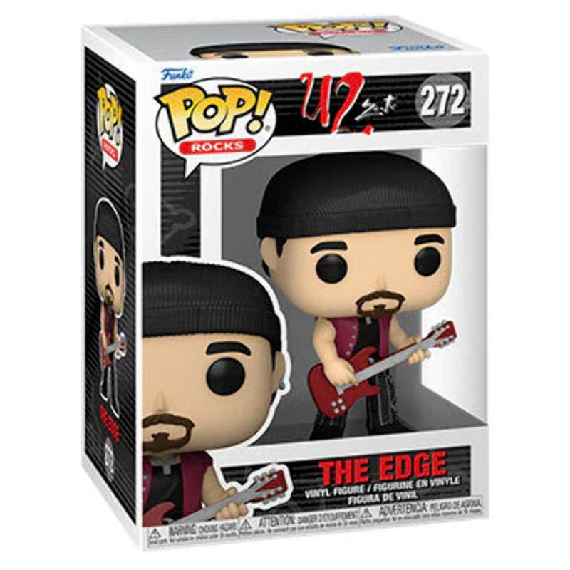 Funko Pop! Ensemble de 2 U2, Zoo TV - Bono # 271 et Edge # 272