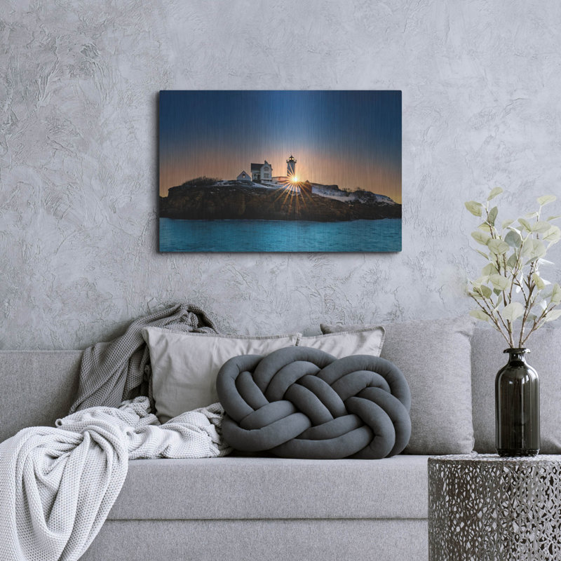 Mur de métal «The Light» par Rick Berk, H 24 po x l 36 po