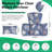 Egg Chair Cushion with Headrest Outdoor Indoor Vacuum Packaged-1019901003-1019901004