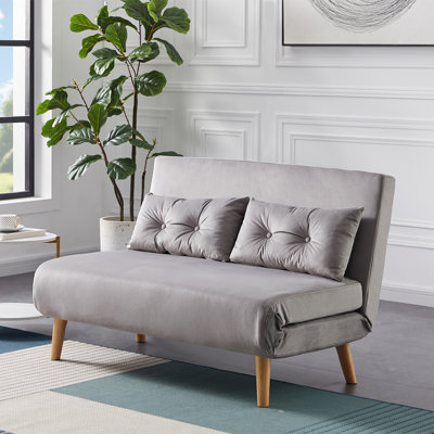 Donlon 2 Seater Velvet Sofa Bed