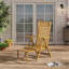 Dimmitt Reclining Bamboo Sun Lounger-601630727