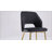 17.71'' H Velvet Upholstered Side Chair-689328401