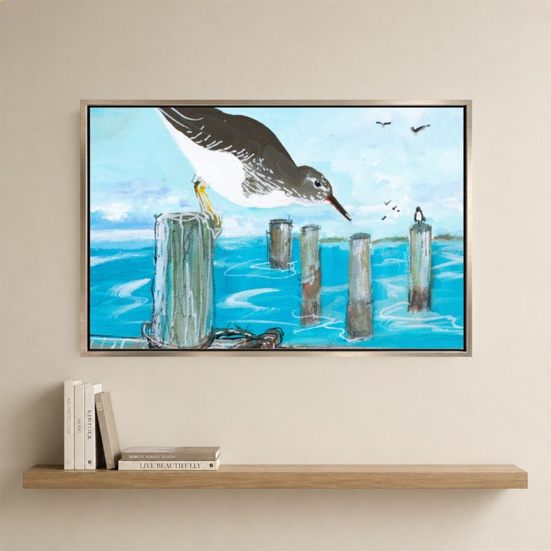 «Sandpiper Pier» par Robin Maria, impression sur toile