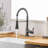 AWZTOO Pull Down Kitchen Faucet-60750634