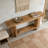 Double-Layer Storage Sofa Table