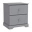 Table de chevet 2 tiroirs Ilmi-496232565