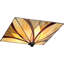 Rockton Glass Semi Flush Mount