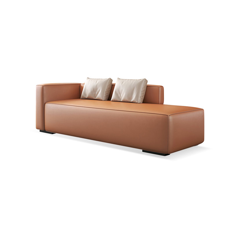 Banc avec revêtement, Orange