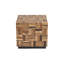 Digiovanni Solid Wood Block End Table