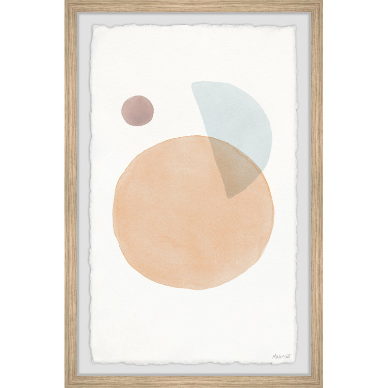 To The Right Side II - Single Picture Frame Painting, 91 cm H x 61 cm W x 3.81 cm D