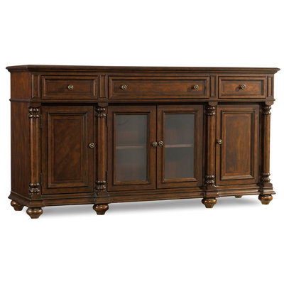 Leesburg 72"" Wide 3 Drawer Sideboard -  Hooker Furniture, 5381-75900