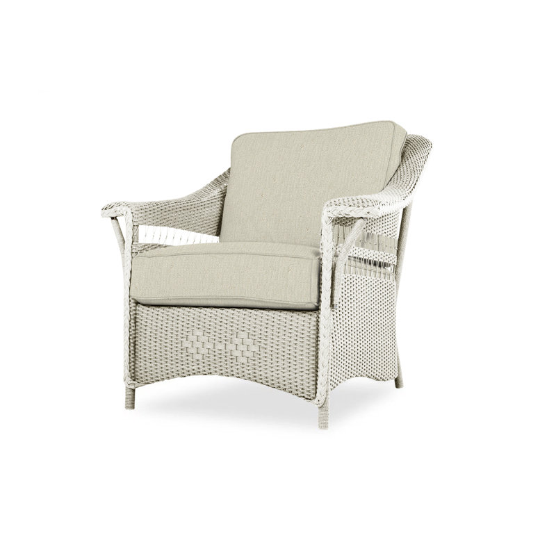 Nantucket Outdoor Lounge Chair, Decorline Natural, Linen