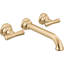 Beauclere™ Two-Handle Wall Mount Lavatory Faucet-67013189-67013191
