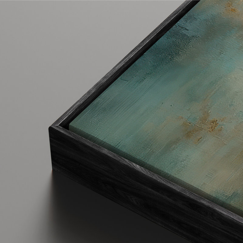 Art mural encadré sur toile, rétro muraux abstraits pour chambre à coucher, Noir, H 24 po x l 16 po
